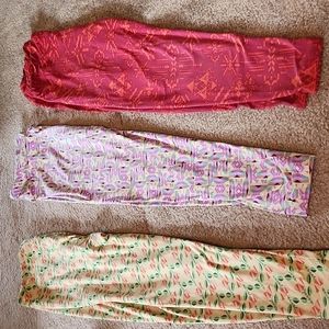 3 lularoe leggings